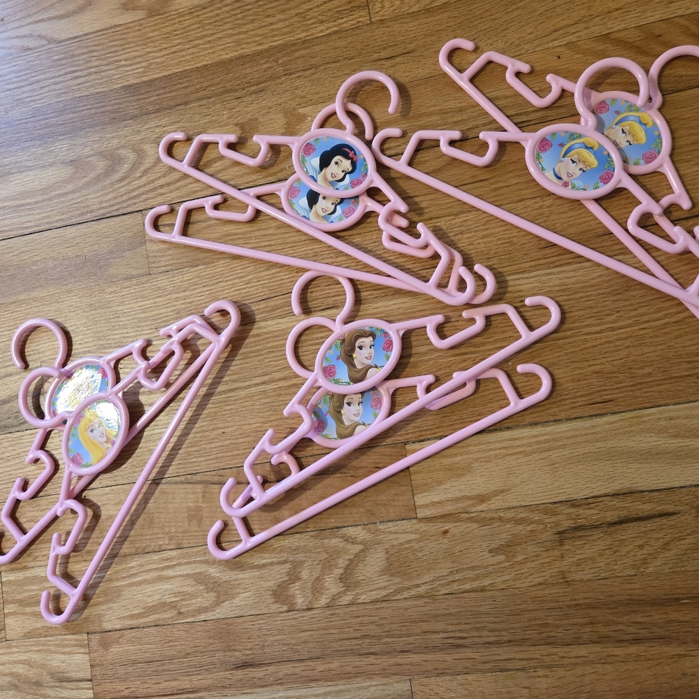 Pink Princess Hangers Set